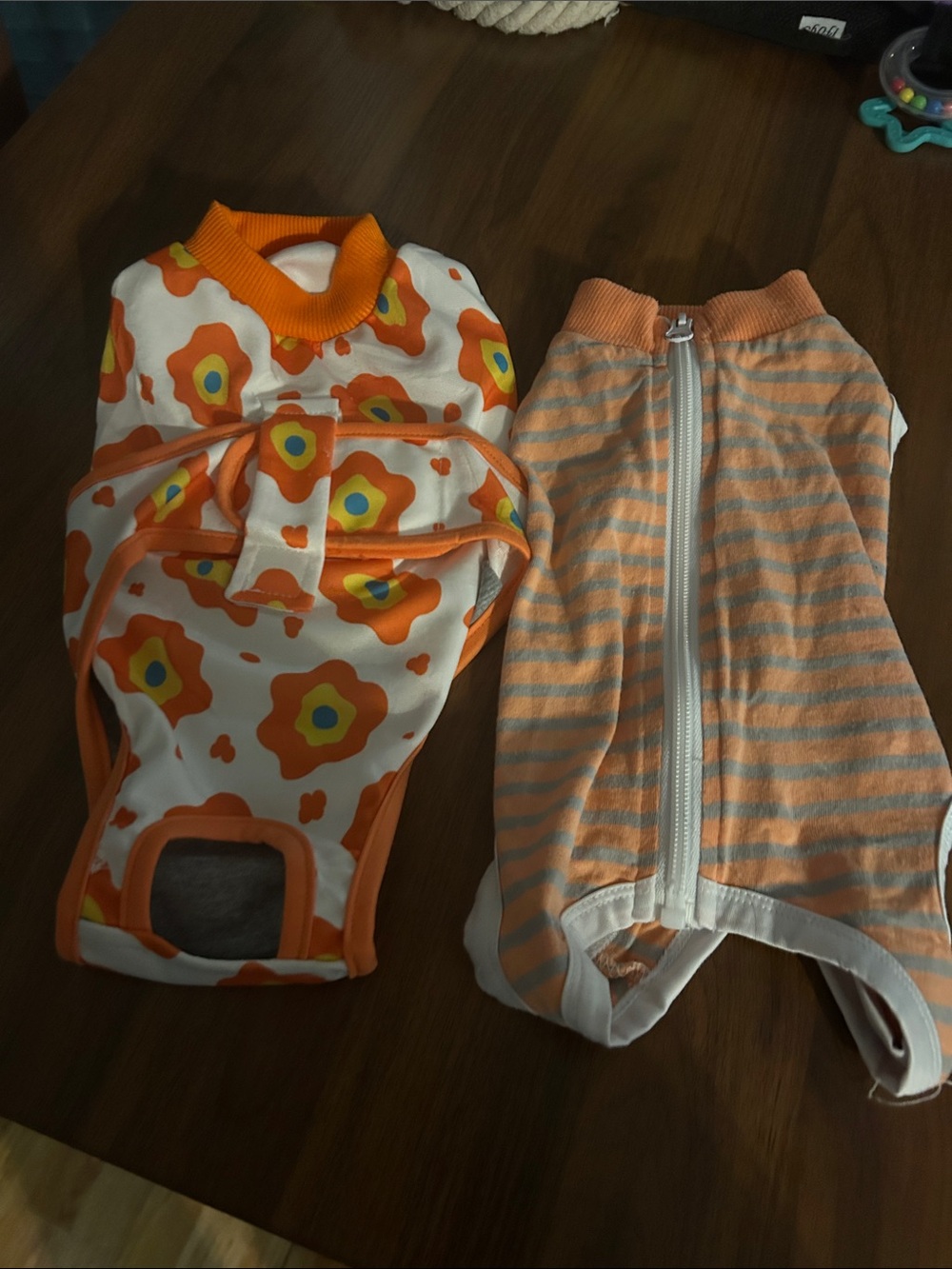 Small Female Dog Recovery Suits (2)